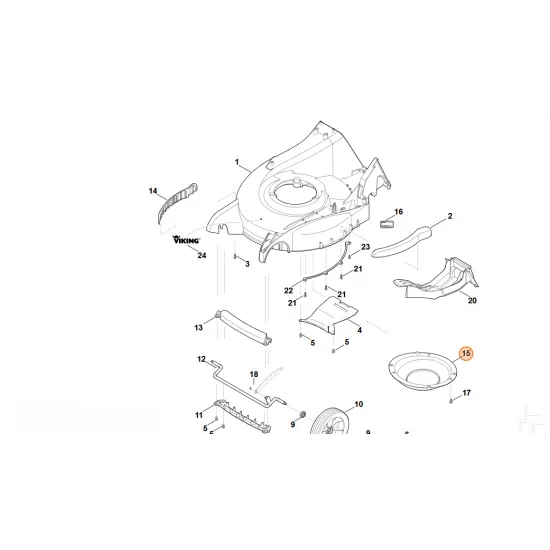 Stihl   Wspornik 6375 701 4101